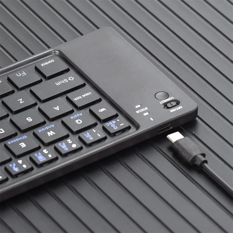 AOAS összecsukható Bluetooth billentyűzet A-1007