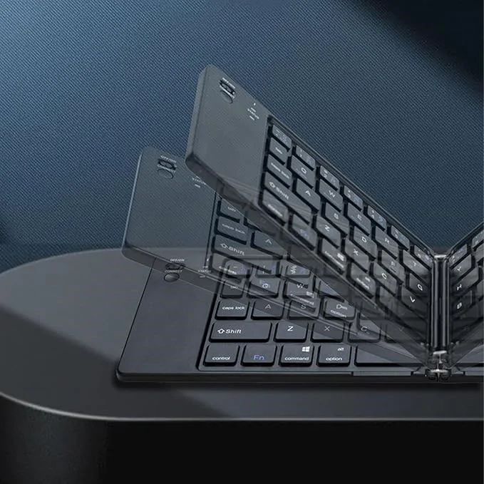 AOAS összecsukható Bluetooth billentyűzet A-1007