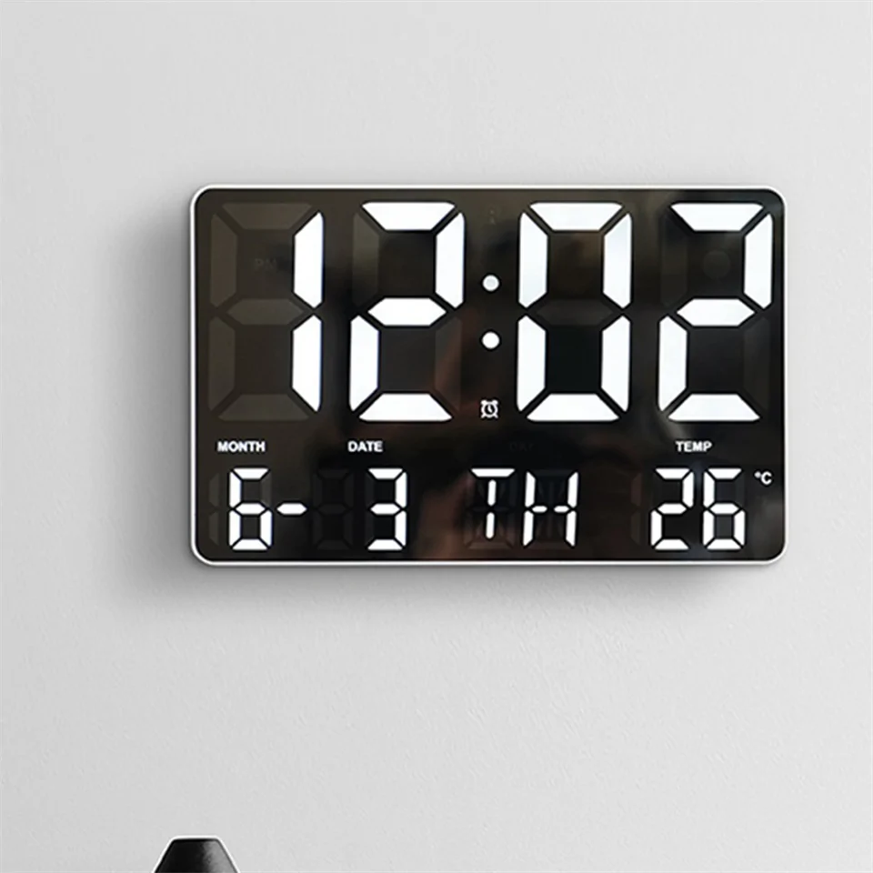 GH0707L LED falióra dátum és hőmérséklet kijelzéssel