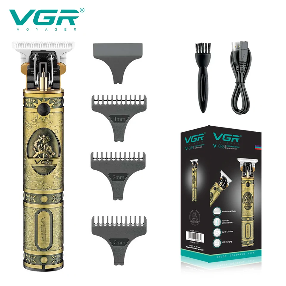 VGR V-085 szakállvágó borotva akkumlátorral