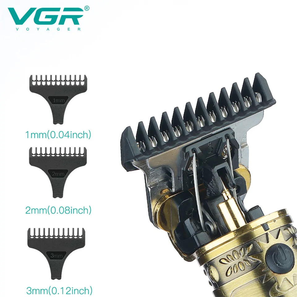 VGR V-085 szakállvágó borotva akkumlátorral