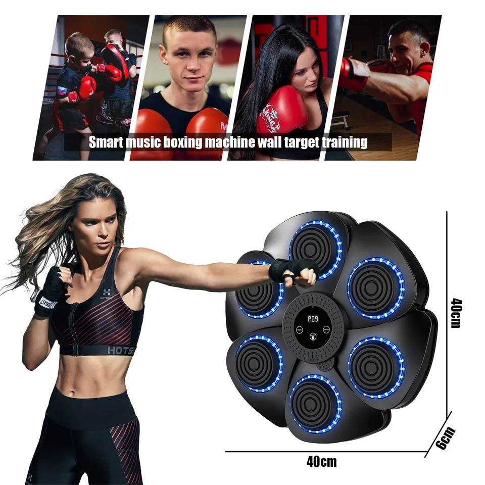 Elektromos box fal zenével