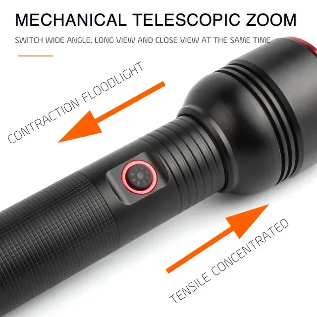 COBA CB-2208 tölthető elemlámpa
