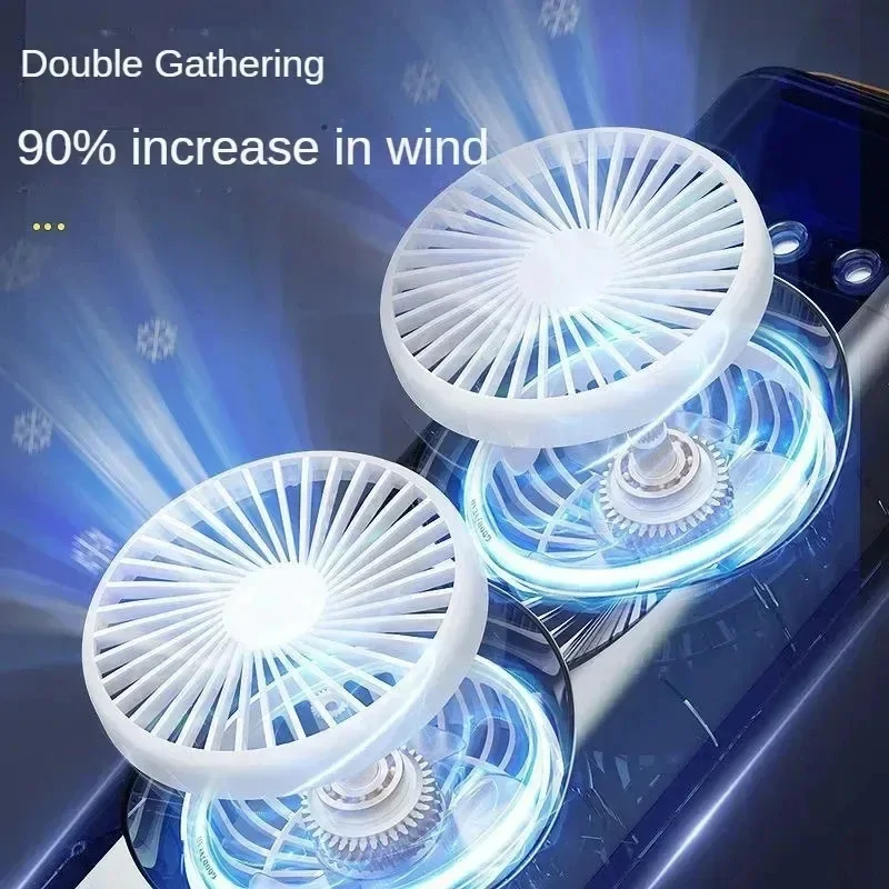 Jéggel tölthető vízpermetes asztali hűtőventilátor