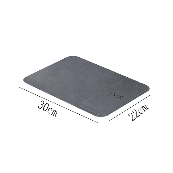 Egérpad vezeték nélküli telefontöltővel 15W