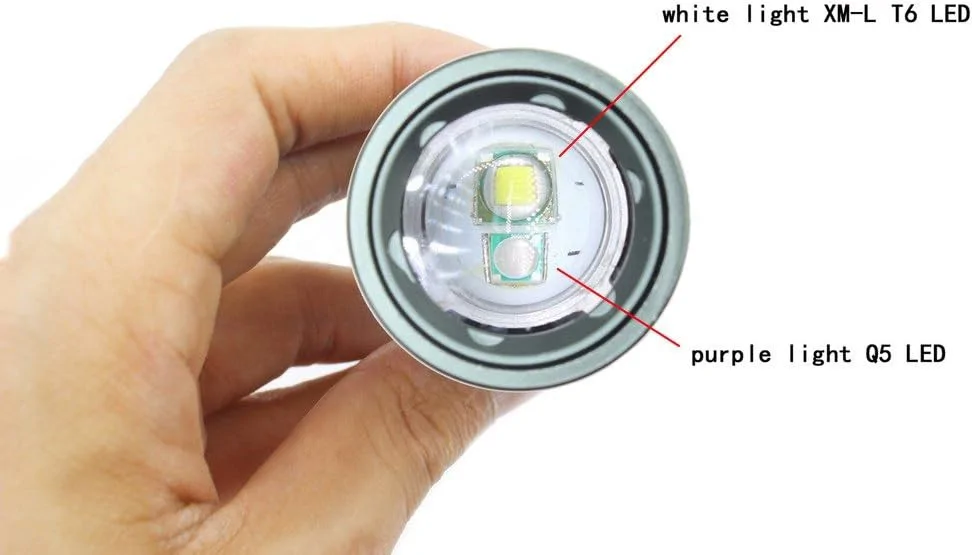 COBA CB-UV977 Power LED + UV elemlámpa
