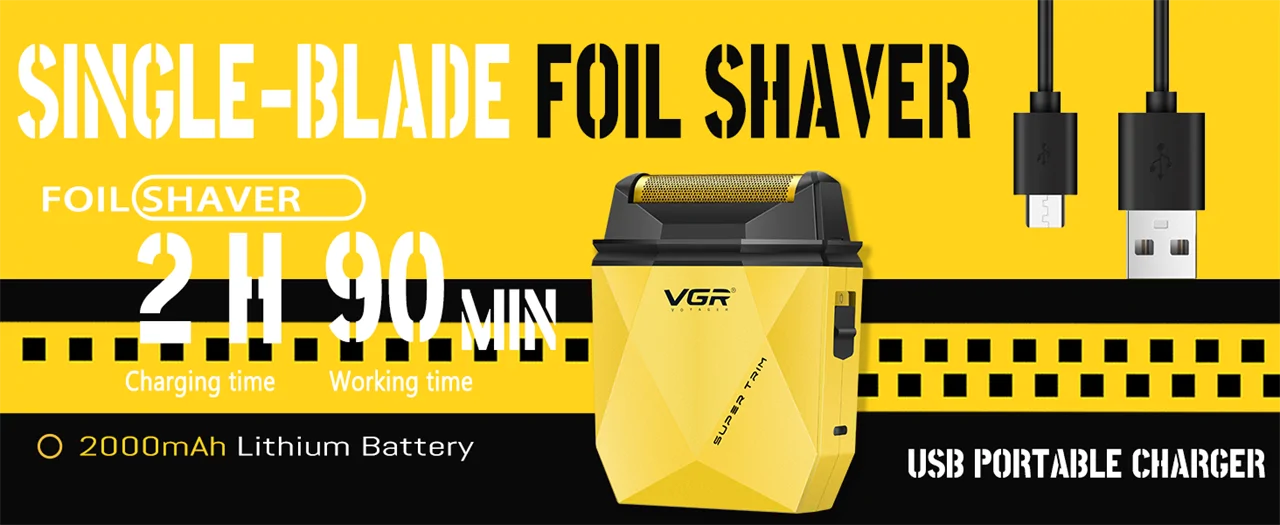 VGR V-877 S3 professzionális barber kit - 3in1 hajvágó készlet