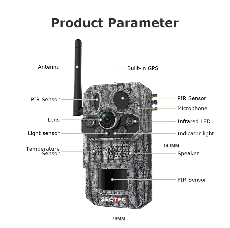 Sentec profi vadkamera