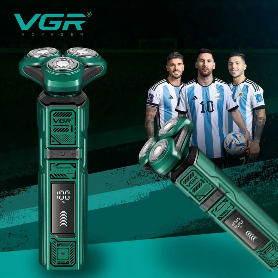 VGR V-343 Három forgófejes vízálló borotva