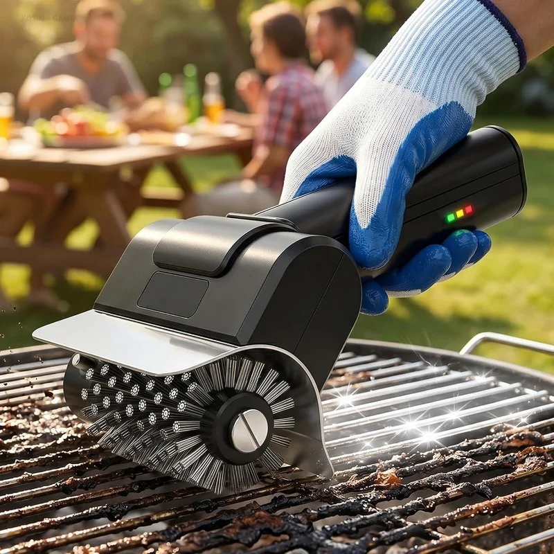 MDHL Elektromos grillrács tisztító kefe - MD-RC-4BA