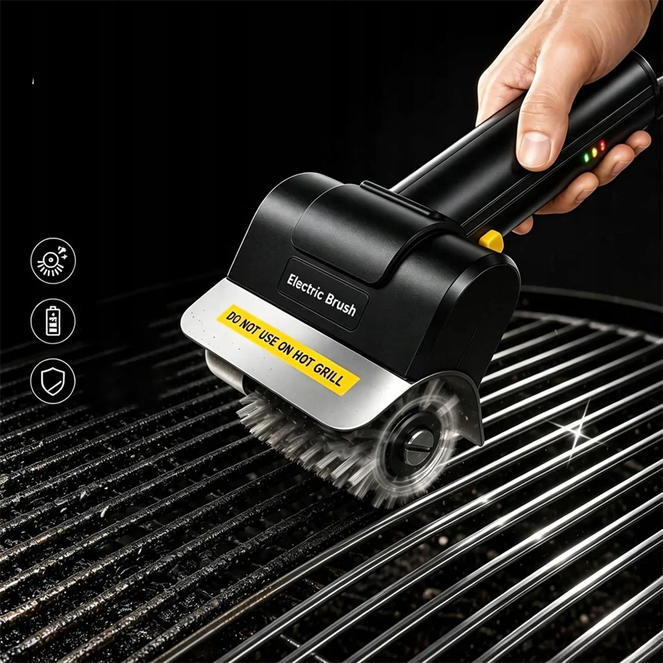 MDHL MD-RC-4BA Elektromos grillrács tisztító kefe