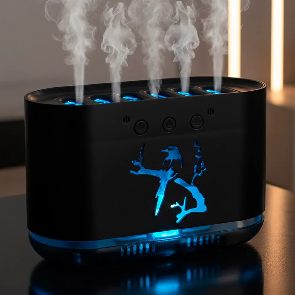 Dinamikus LED ultrahangos párásító