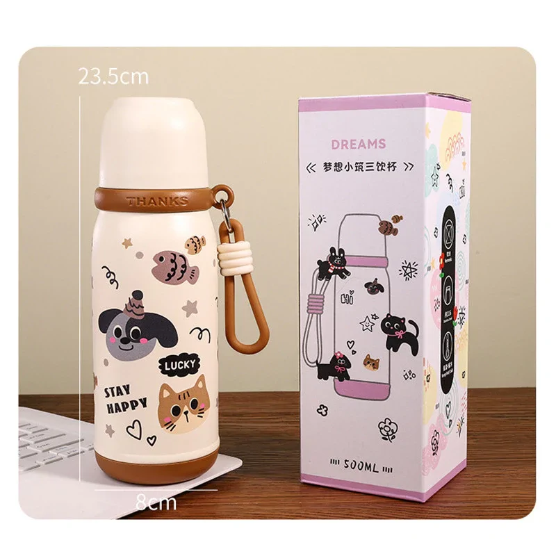 Duplafalú termosz gyerekeknek (500ml)