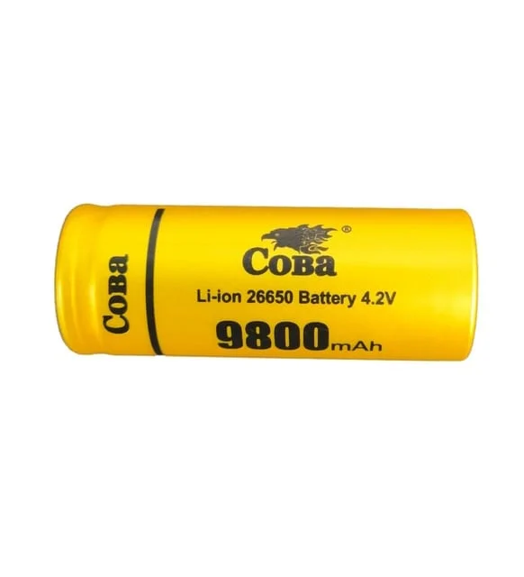 coba Li-ion 26650 akkumlátor 9800 mAh