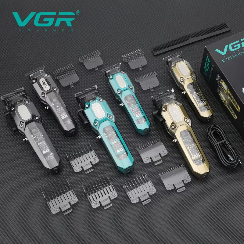 VGR V600 + V900 - Professzionális barber combo