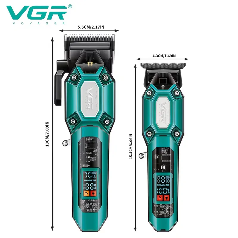 VGR V600 + V900 - Professzionális barber combo
