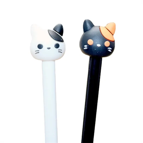 Kawaii cicás zselés toll készlet