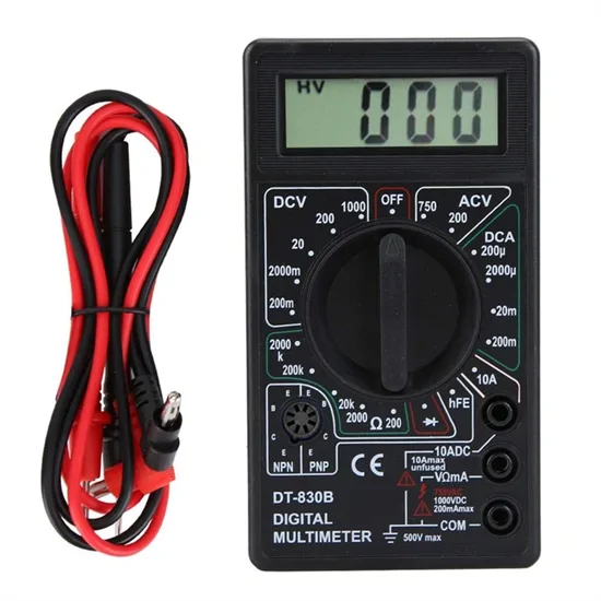 DT-830B digitális multiméter
