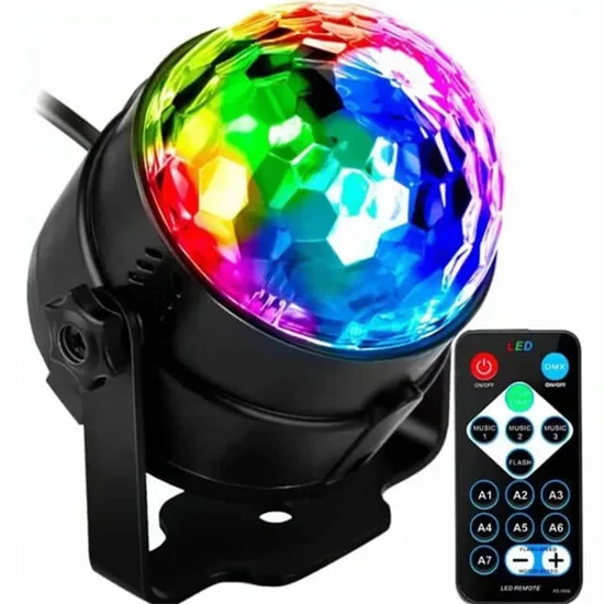 Forgó disco lámpa