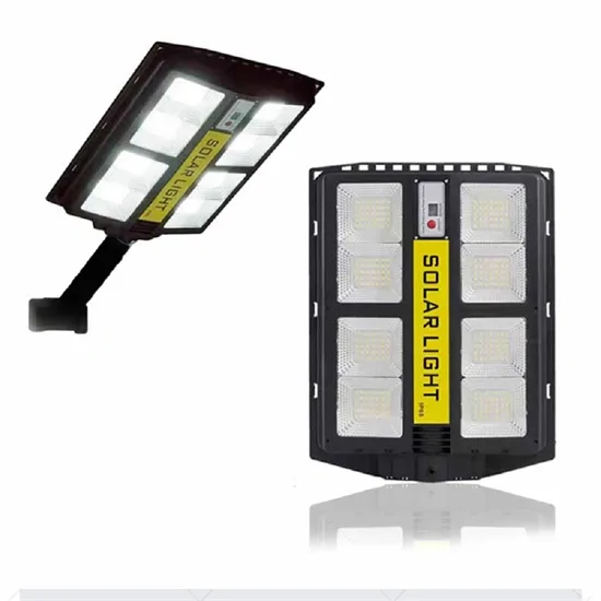 LED-es, napelemes, távirányítós utcai világítás, fény-, és mozgásérzékelős udvari lámpa, 800W