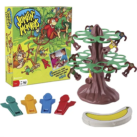 Ugráló makik - társasjáték gyerekeknek(BBLPJ)