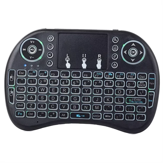 Vezeték nélküli mini billentyűzet + touchpad