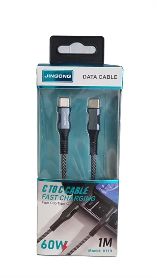 X119 USB C adatkábel /C-to-C, 1 méter/