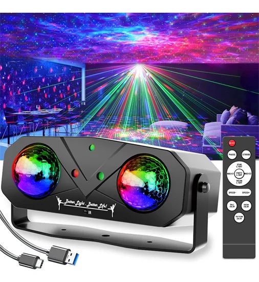 5in1 party fény projektor