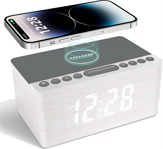 ANJANK AC190 digitális fa ébresztőóra