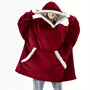 Huggle Hoodie polár kapucnis takaró
