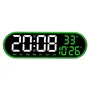 GH8021 digitális LED falióra távirányítóval