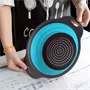 Összecsukható szilikon tésztaszűrő és zöldségmosó - 24 cm