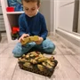 Sivatagi álcás távirányítós tank gyerekeknek - hang-, és fényhatásokkal