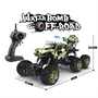 1:8 méretarányú harci terepjáró - vízibomba kilövővel és 2.4 Ghz távirányítóval - 53 x 26 x 25 cm