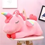 Nagy méretű plüss unikornis - pihe-puha rózsaszín egyszarvú - 40 cm
