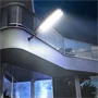 Worthair falra szerelhető, IP65 időjárásálló, napelemes kültéri lámpa - 0 energiafogyasztású, környezettudatos kültéri világítás 180 COB LED-del