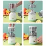 USB elektromos citrus- és gyümölcsfacsaró - nagy kapacitású gyümölcslé készítő - 0,6 L