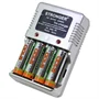 Univerzális elemtöltő + 4 db tölthető 2100mAh ceruza akku