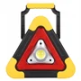 COB LED szolár multifunkciós lámpa elakadásjelző háromszög HB-6608-9