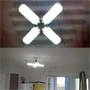 60W négyágú E27 LED lámpa / Ventilátor formájú energiatakarékos fényforrás