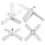 60W négyágú E27 LED lámpa / Ventilátor formájú energiatakarékos fényforrás