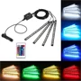 RGB LED lábtér világítás autóba - távirányítós