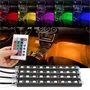 RGB LED lábtér világítás autóba - távirányítós