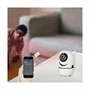 Mozgatható okos WiFi kamera hang- és mozgásérzékelő szenzorral - telefonról irányítható