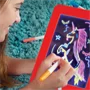 Magic Sketchpad készségfejlesztő, színes, világítós rajztábla, üzenőtábla gyerekeknek