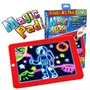Magic Sketchpad készségfejlesztő, színes, világítós rajztábla, üzenőtábla gyerekeknek
