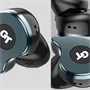 2 az 1-ben prémium bluetooth fülhallgató - beépített LED lámpával - slusszkulcs formájú töltőtokban