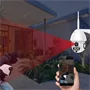 Onvif wifi IP kültéri térfigyelő kamera