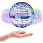 Gyro Ball trükkös LED-es akkumulátoros lebegő labda, USB - 360°-ban forog