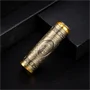 Kompakt méretű Retro körkéses, USB gravírozott villanyborotva tisztítókefével